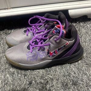 Nike Purple and Black Athletic Shoes